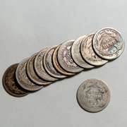 11 Assorted Seated Dimes