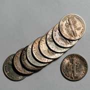 Lot Of 10 Slider Mercurys