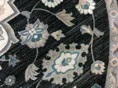 Classic Medallion Design 8 Ft Round Rug