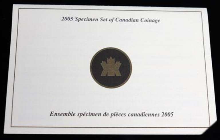 2005 2006 &2011 Canada Specimen Sets