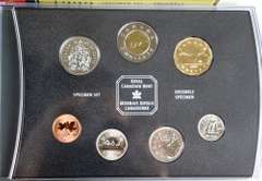 10 1980 Era & 3 Each 1998-9 Canada Specimen Sets