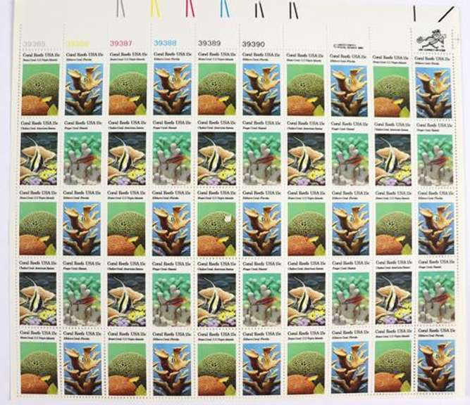 $197.10 Face Value In Mint 15 Cent US Sheets