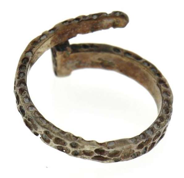 Sterling Silver Nail Ring