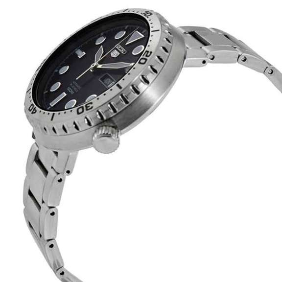 New Mens Seiko Automatic w Black Dial