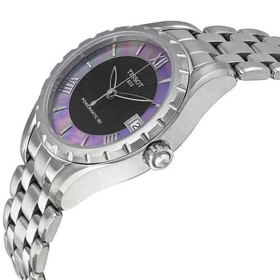 New Womens Tissot Automatic w Mother of Pearl