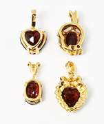 Great Group of Garnet Pendants