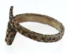 Sterling Silver Nail Ring