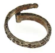 Sterling Silver Nail Ring