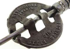 Antique Griswold 3" Cast Iron Damper