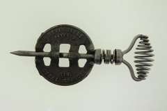 Antique Griswold 3" Cast Iron Damper