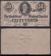 50 Cent Confederate States of America 1864
