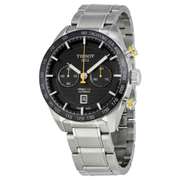 New Mens Tissot Automatic Chronograph w Black Dial