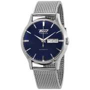 New Mens Tissot Swiss Automatic w Blue Dial