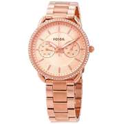 New Womens Fossil Rose Gold Toned