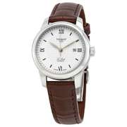 New Womens Tissot Swiss Automatic w Brown Leather Strap
