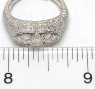 Incredible Dazzling Diamond Ring, Plat