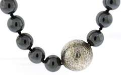 Tiffany & Co Paloma Picasso Hemetite Beads Necklace