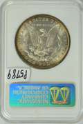 Solid Gem BU 1887 Morgan Silver Dollar. Old NGC MS65
