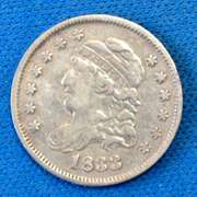 1833 BUST HALF DIME   CIRC.