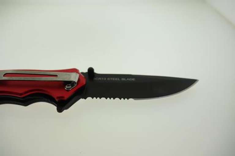 Snake Eye Tactical Recuse Style Spring Assist Knife