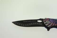 Freedom, Liberty, Justice USA Tactical Spring Assist Knife