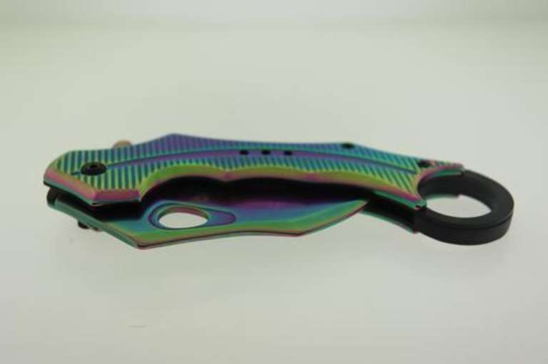 Snake Eye Tactical KarambitStyle Spring Assist Knife