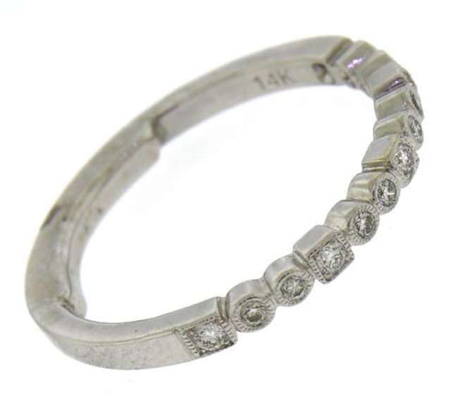 Stunning Bezel Milgrain Fancy Diamond Ring
