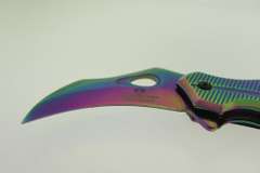 Snake Eye Tactical KarambitStyle Spring Assist Knife