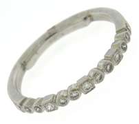 Stunning Bezel Milgrain Fancy Diamond Ring