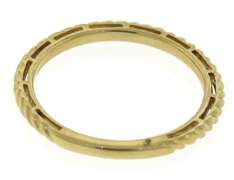 Gabriel & Co Rope Yellow Gold Band