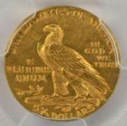 Very Choice BU 1929 $2.50 Indian Gold Piece. PCGS MS63