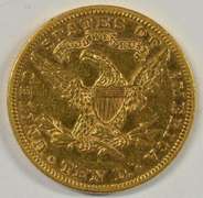 Reflective 1888 US $10 Liberty Gold Piece. Better date
