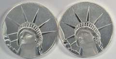 2 2017 Solomon Islands Rev Proof 1.5oz .999 $4 coins