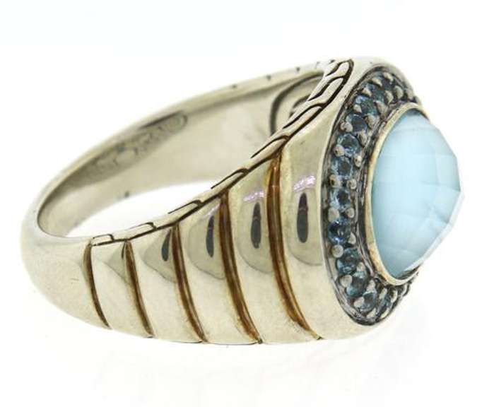 John Hardy Topaz Classic Ring