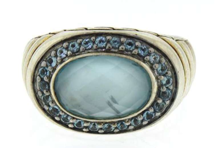 John Hardy Topaz Classic Ring