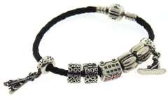 Group Lot of Pandora Charms w Bracelet