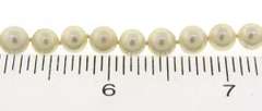 Elegant 14kt YG White Fresh Water Pearl Necklace