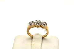 LADIES PAST PRESENT FUTURE DIAMOND RING