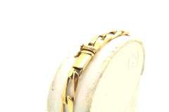 14 KT SOLID GOLD ITALIAN FIGARO BRACELET