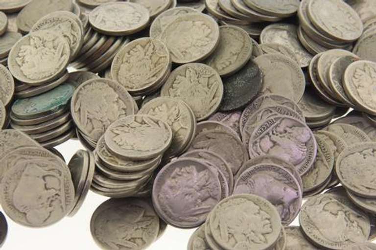 260 Unsearched Part Date Buffalo Head Nickels