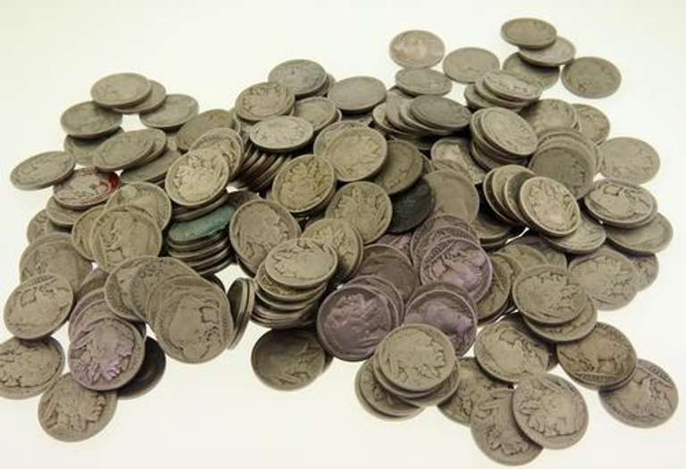 260 Unsearched Part Date Buffalo Head Nickels