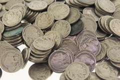 260 Unsearched Part Date Buffalo Head Nickels