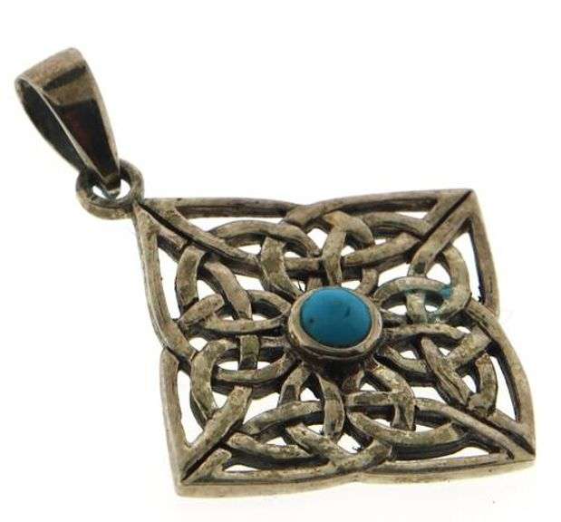 Sterling Silver Vintage Pendant