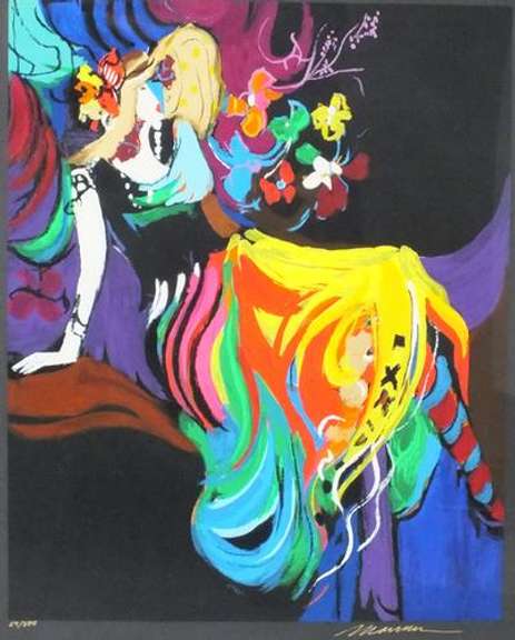 Isaac Maimon Original Serigraph Signed by the artist