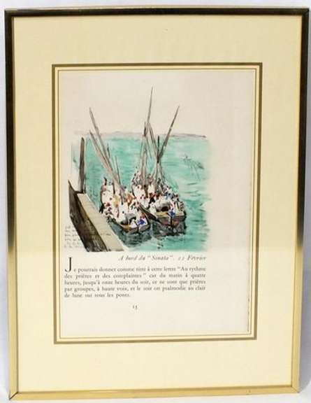 Edward M Sandoz Booklet print