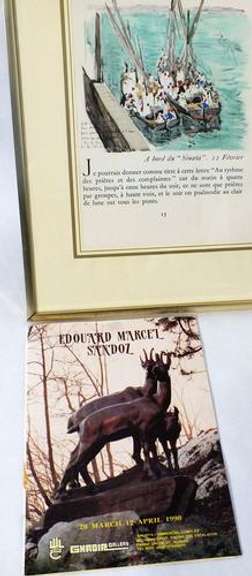Edward M Sandoz Booklet print