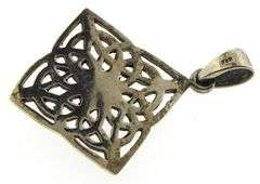 Sterling Silver Vintage Pendant