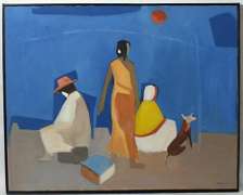 Monirul,  Original Oil on canvas signed by the artist