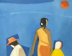 Monirul,  Original Oil on canvas signed by the artist
