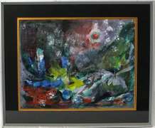 Sandu Darie signed an original Watercolor